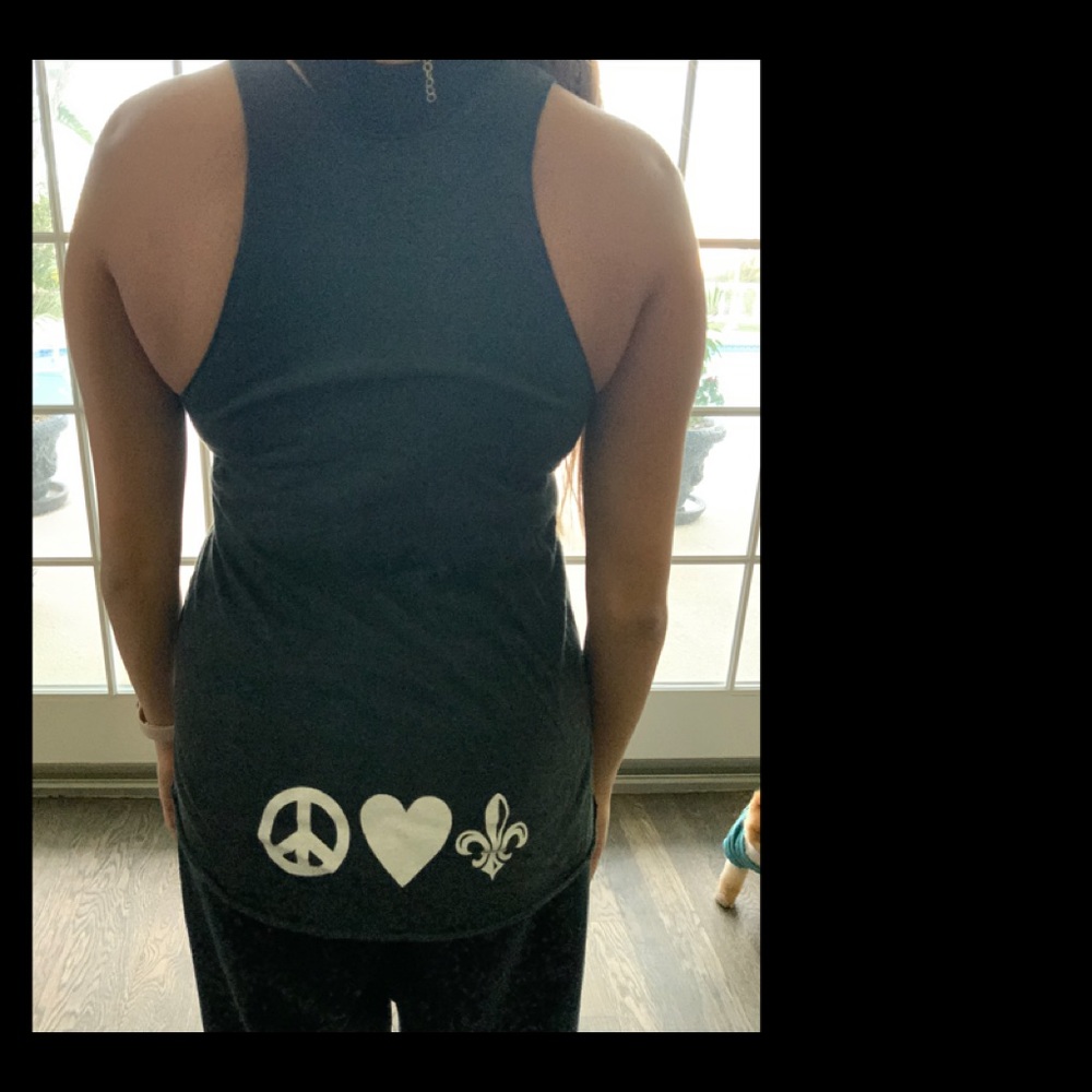 KKG Gray Tank - American Apparel Tank - Size L